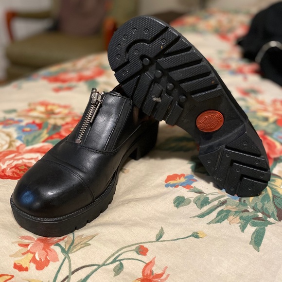 Vintage Harley Davidson leather boots - Picture 3 of 4